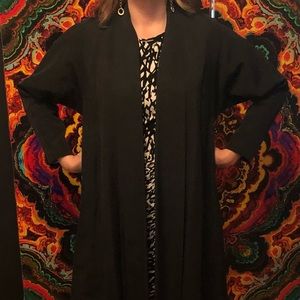 Mint Condition Vintage Cee-Dee Black Opera Coat